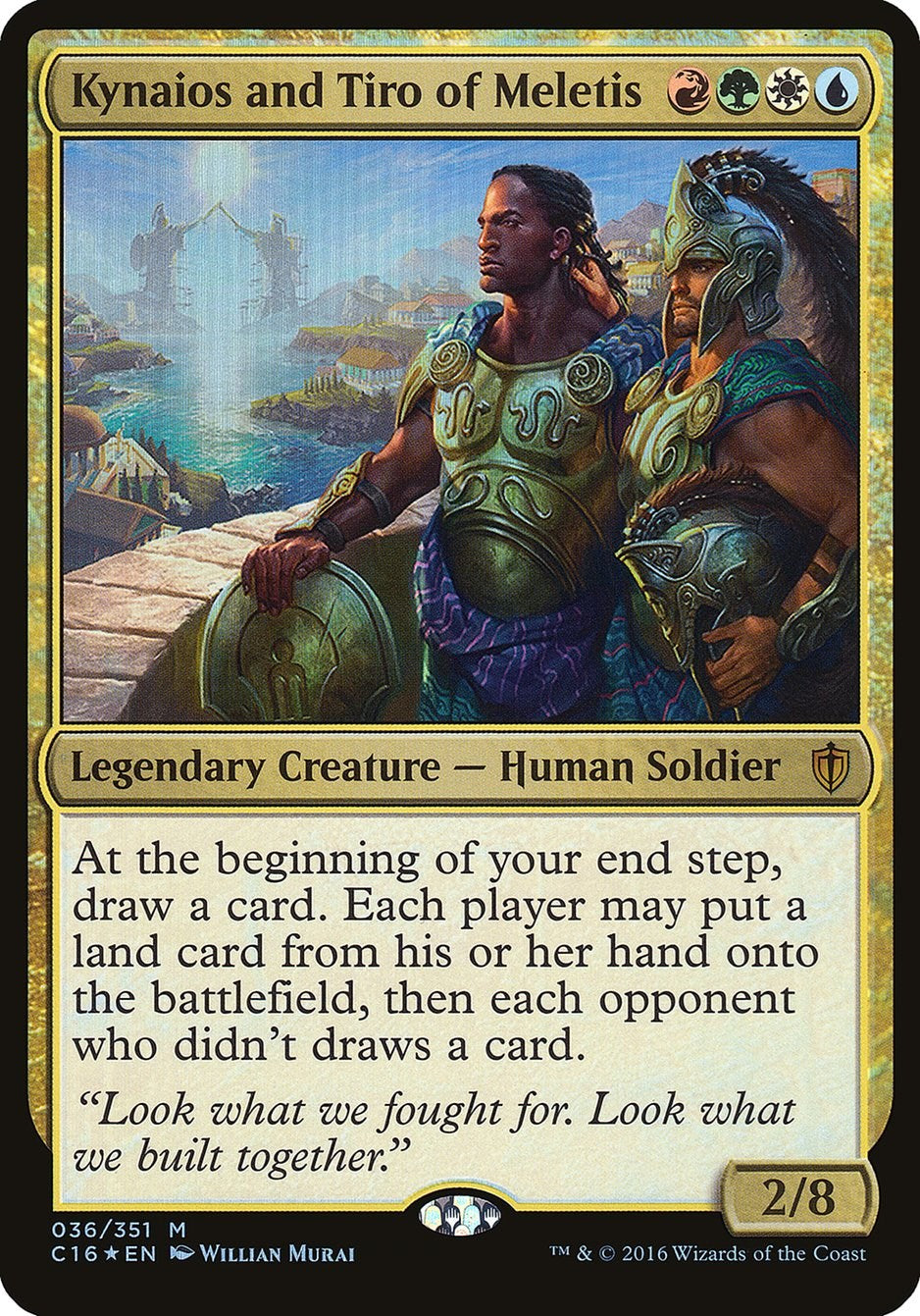 Kynaios and Tiro of Meletis (Commander 2016)