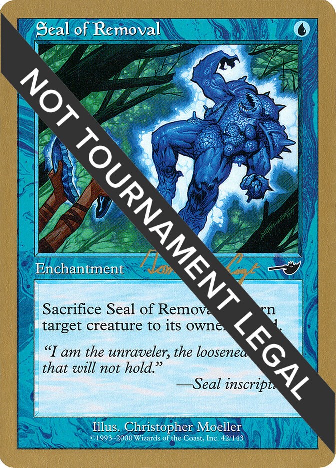 Seal of Removal - 2000 Tom van de Logt (NMS)