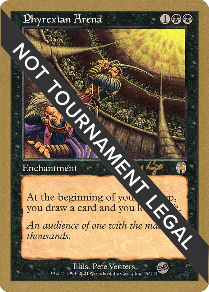 Phyrexian Arena - 2001 Tom van de Logt (APC) (SB)
