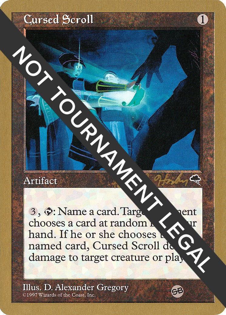 Cursed Scroll - 1998 Brian Hacker (TMP) (SB)