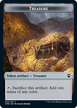 Angel // Treasure Double-Sided Token (Back)