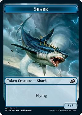 Pegasus // Shark Double-Sided Token (Challenger 2021) (Back)