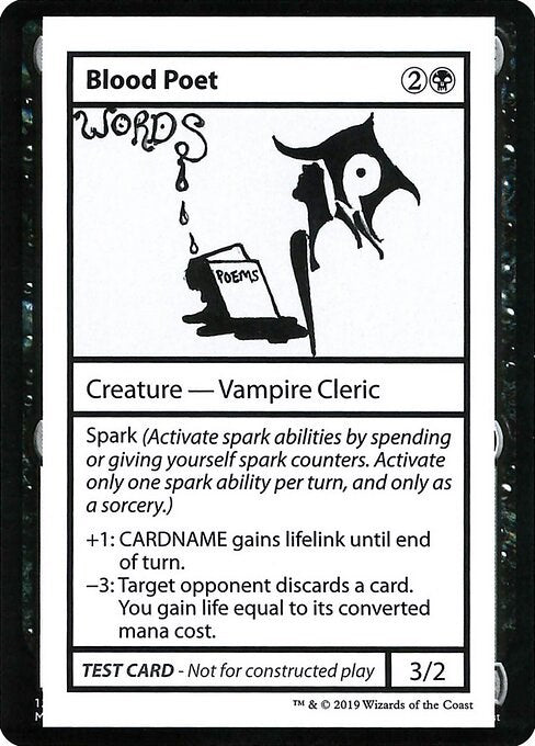 Blood Poet (No PW Symbol)