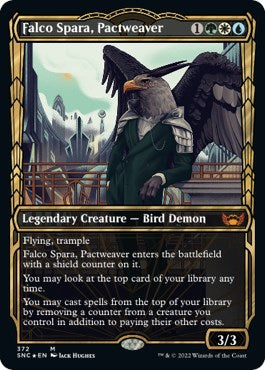 Falco Spara, Pactweaver (Gilded Foil)