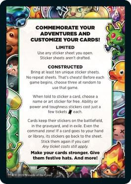 Eldrazi Guacamole Tightrope (Back)