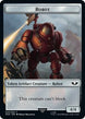 Astartes Warrior (001) // Robot Double-Sided Token (Back)
