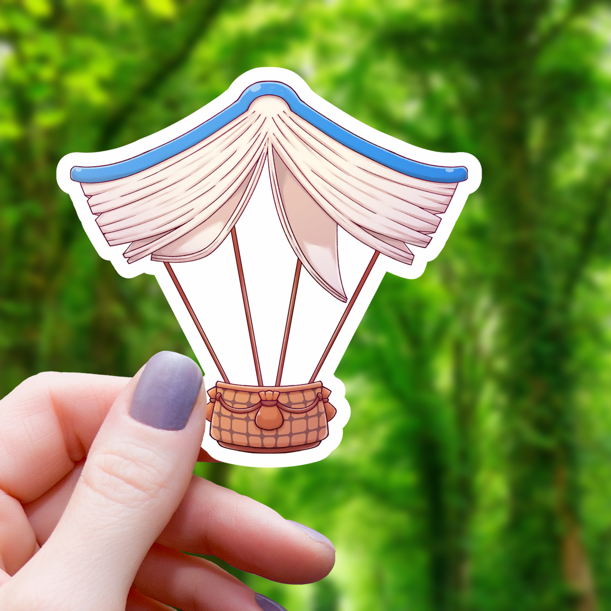 Books Take You Places Sticker - 3"