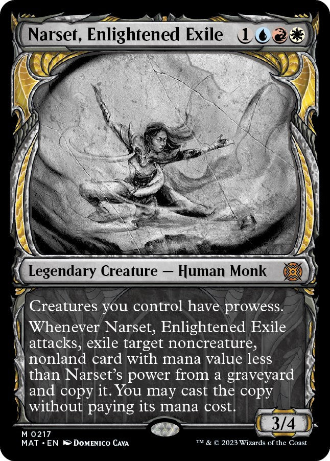 Narset, Enlightened Exile (Halo Foil)