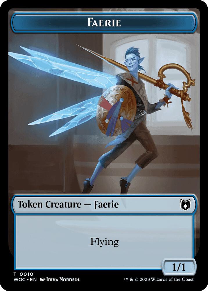 Faerie Rogue (0011) // Faerie Double-Sided Token (Back)
