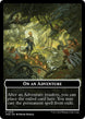 Wicked Role / Cursed Role // Emblem - On An Adventure Double-Sided Token (Back)