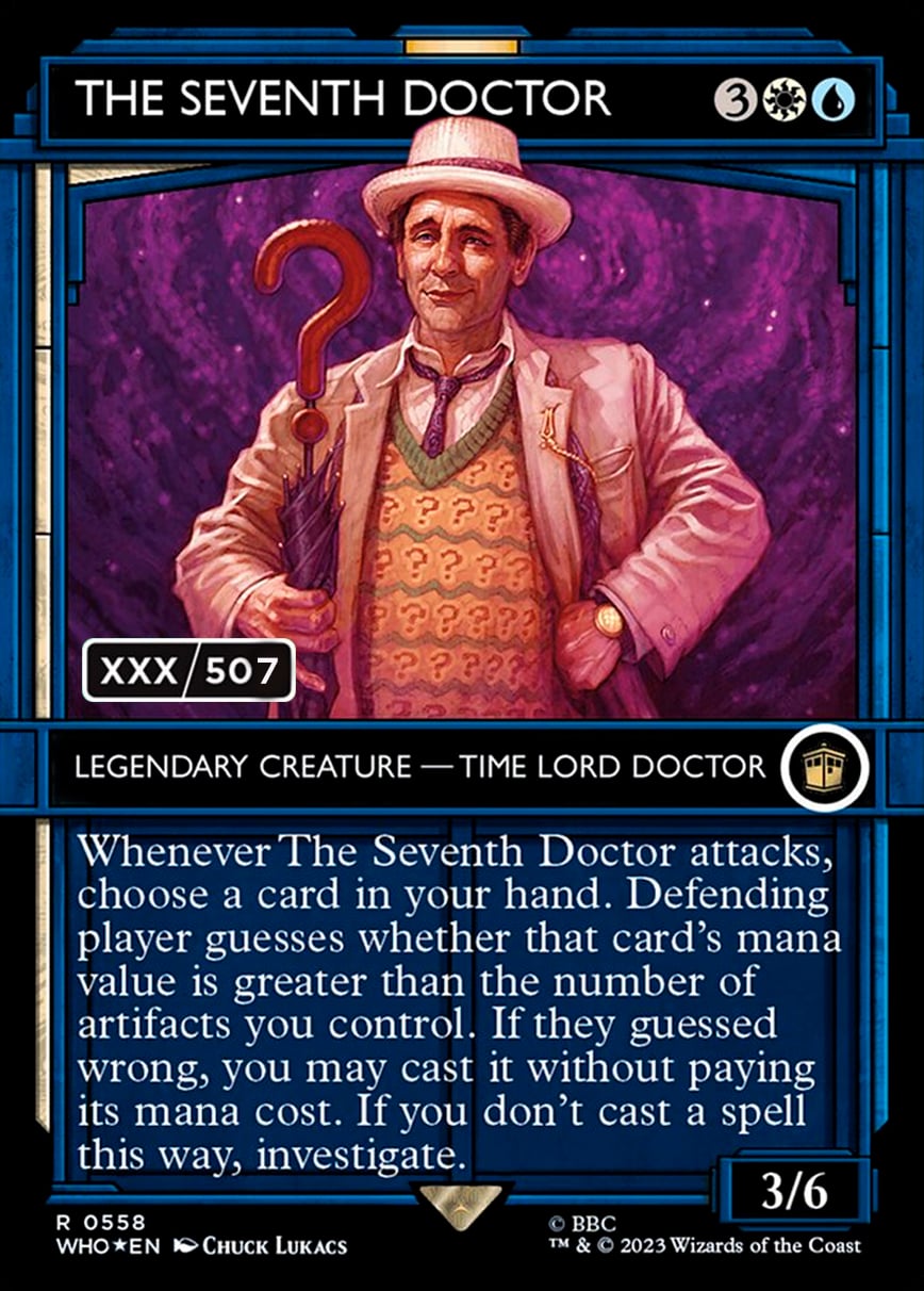 The Seventh Doctor (Serial Numbered)