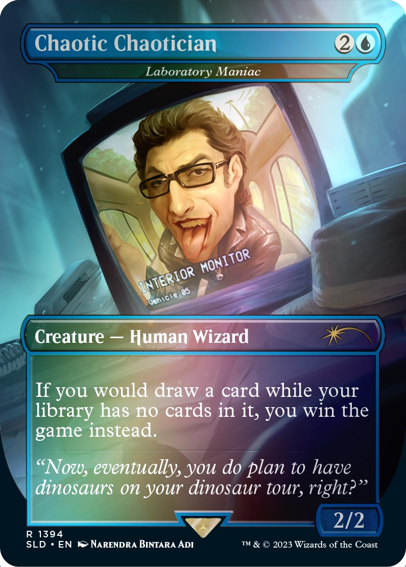Chaotic Chaotician - Laboratory Maniac (Rainbow Foil)