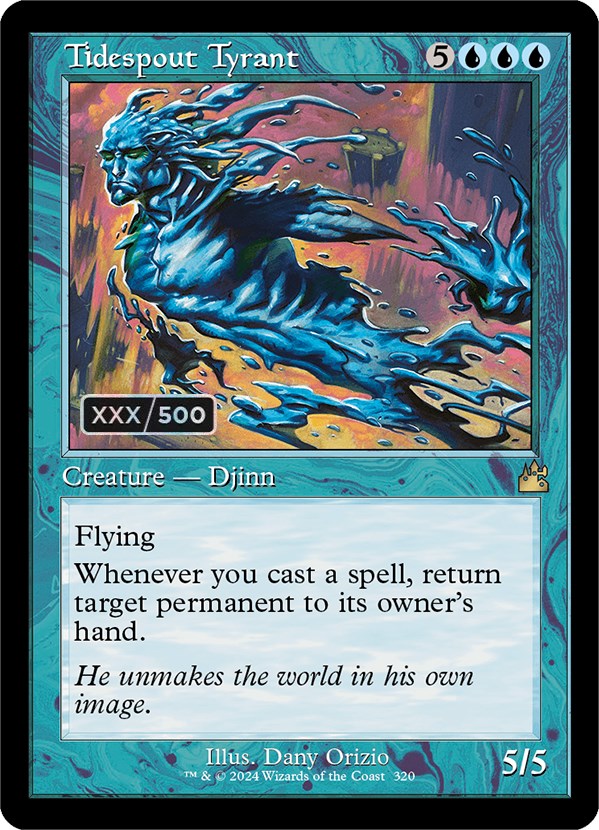 Tidespout Tyrant (Retro Frame) (Serial Numbered)
