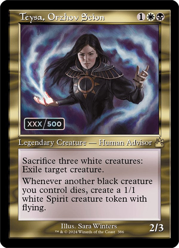 Teysa, Orzhov Scion (Retro Frame) (Serial Numbered)