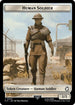 Soldier (0004) // Human Soldier Double-Sided Token (Back)