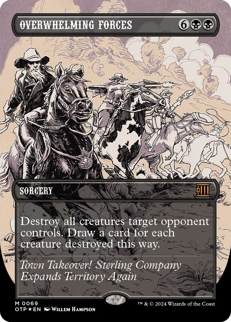 Overwhelming Forces (Textured Foil)
