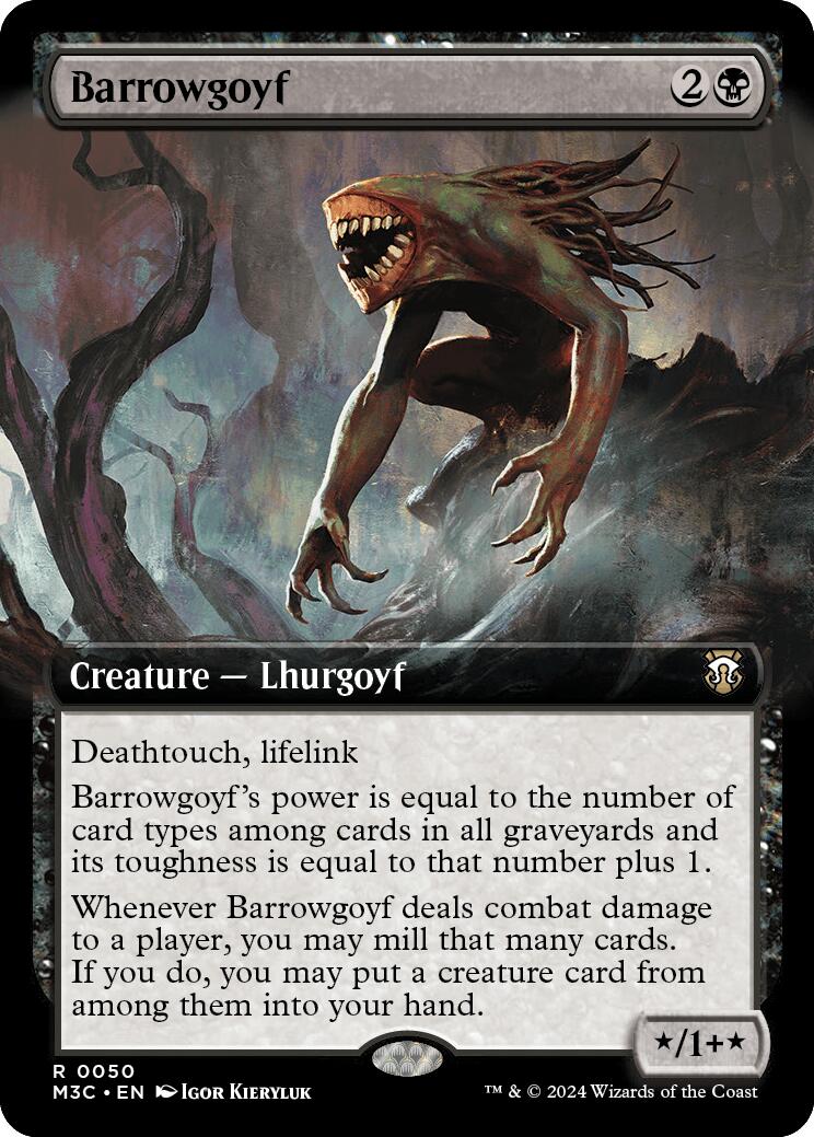 Barrowgoyf (Extended Art) (Ripple Foil)
