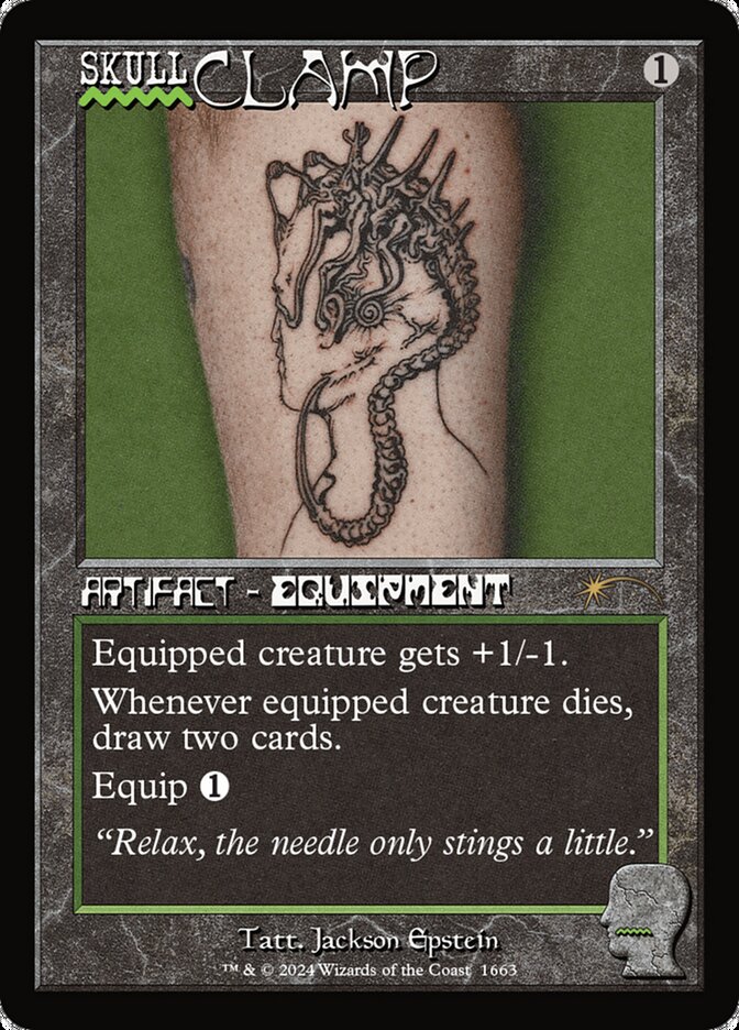 Skullclamp (1663) (Rainbow Foil)