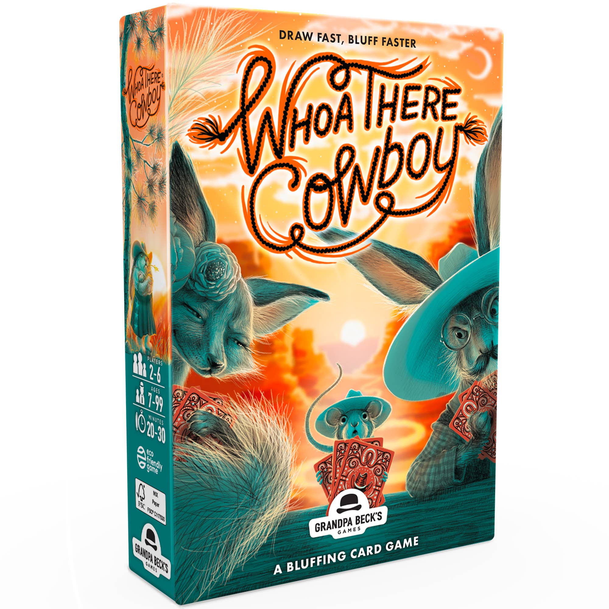 Whoa There Cowboy Card Game