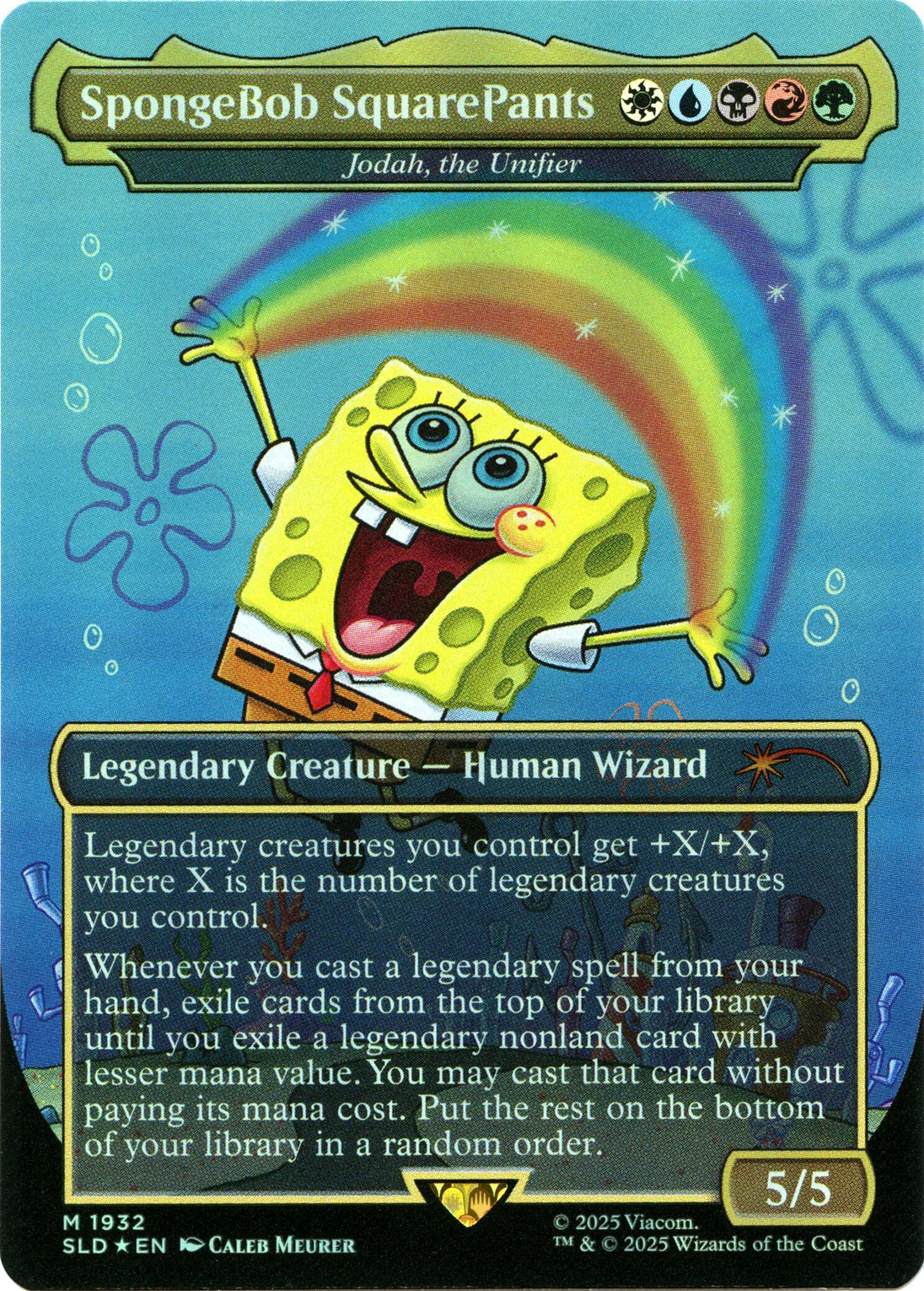 SpongeBob SquarePants - Jodah, the Unifier (Rainbow Foil)
