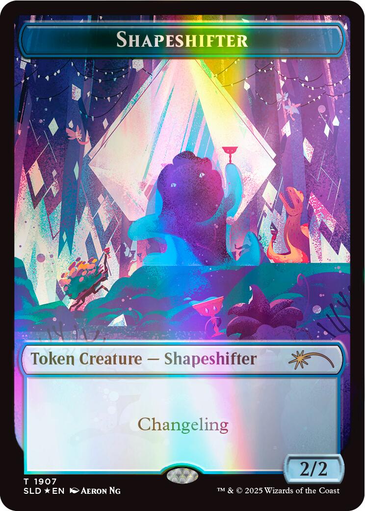 Shapeshifter Token (1907) (Double Rainbow Foil)