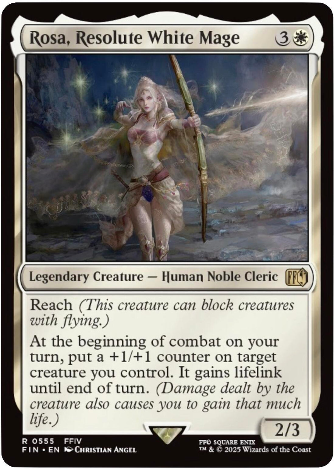 Rosa, Resolute White Mage