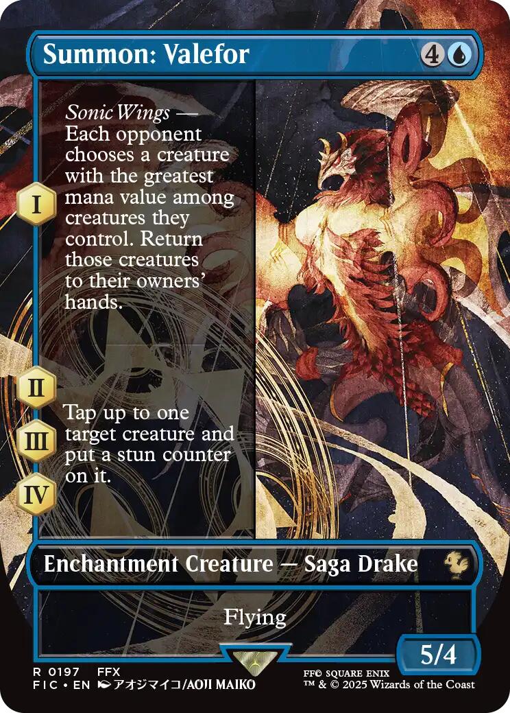 Summon: Valefor (Borderless)