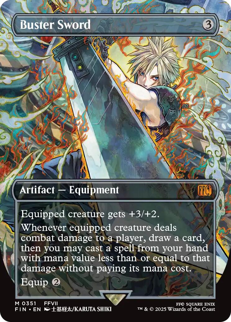 Buster Sword (Borderless)