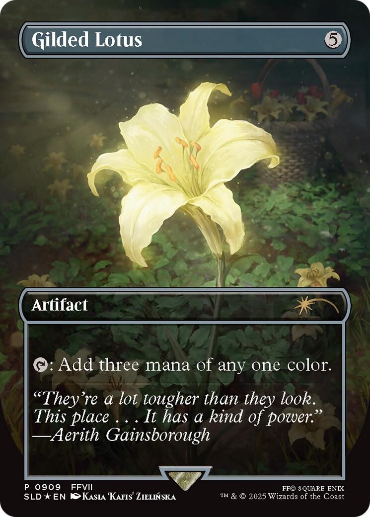 Gilded Lotus (Rainbow Foil) (909)