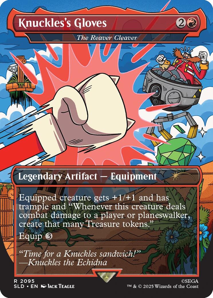 Knuckles's Gloves - The Reaver Cleaver