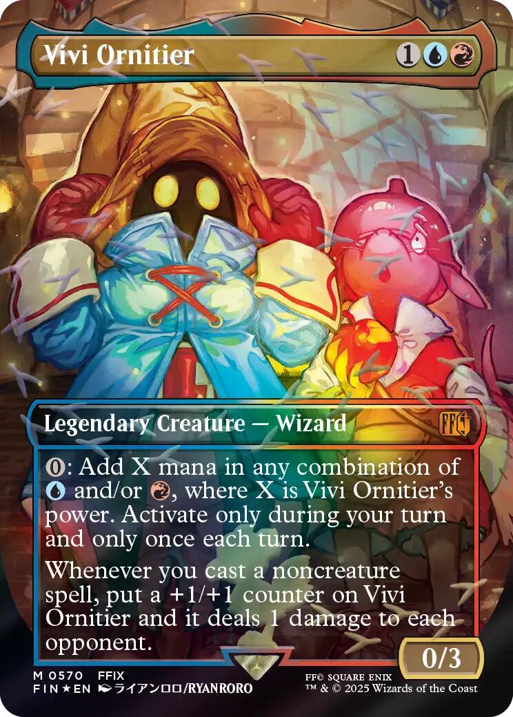 Vivi Ornitier (Borderless) (Chocobo Track Foil)