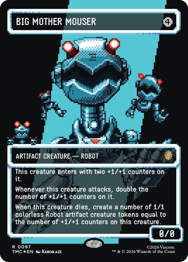 Big Mother Mouser (Borderless) (Surge Foil)