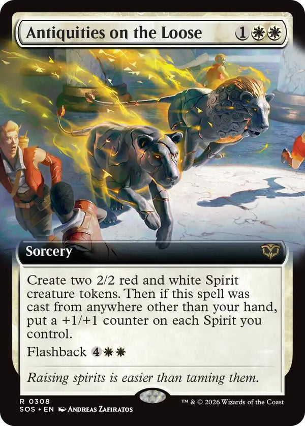 Antiquities on the Loose (Extended Art)