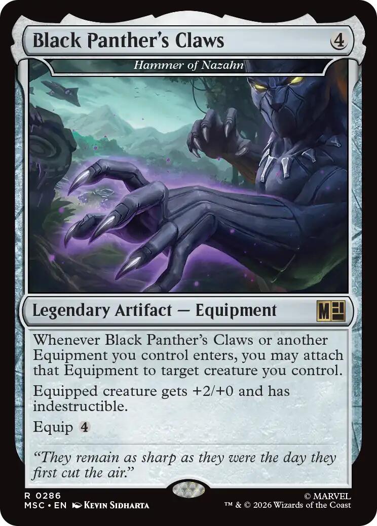 Black Panther's Claws - Hammer of Nazahn