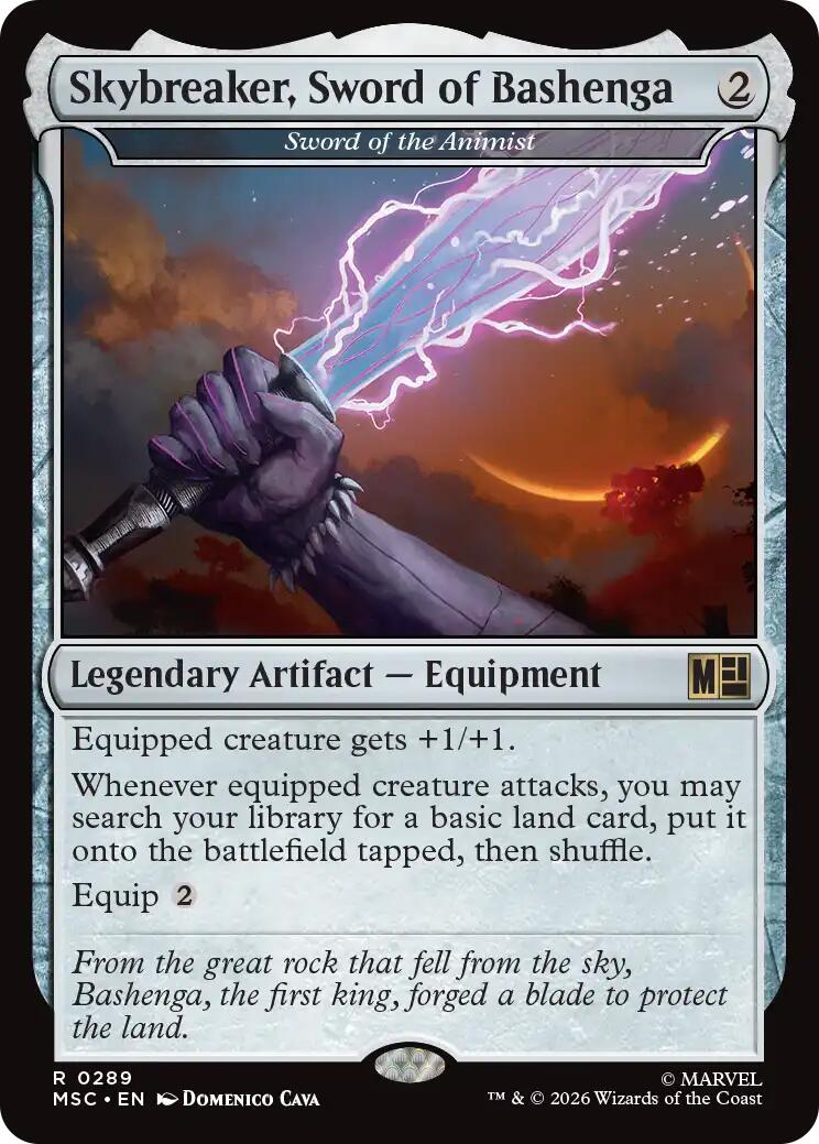 Skybreaker, Sword of Bashenga - Sword of the Animist