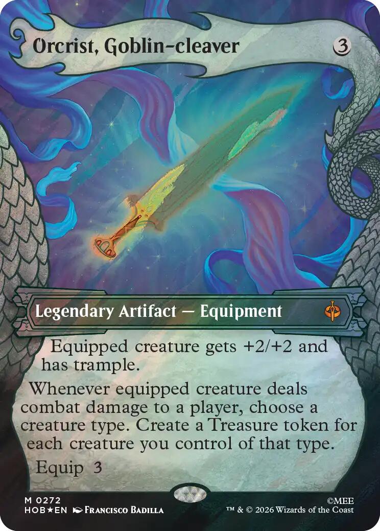 Orcrist, Goblin-cleaver (Showcase) (Surge Foil)