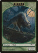 Human // Wolf Double-Sided Token (Back)