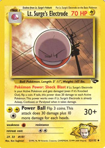 Lt. Surge's Electrode