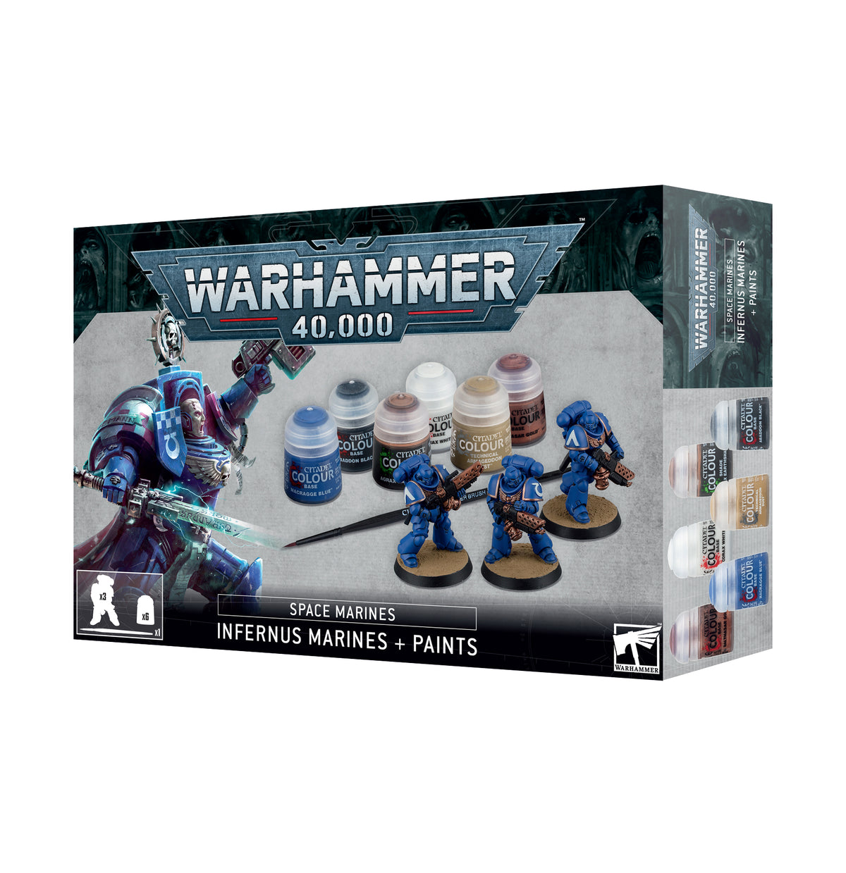 WH40K: Infernus Marines Paint Set