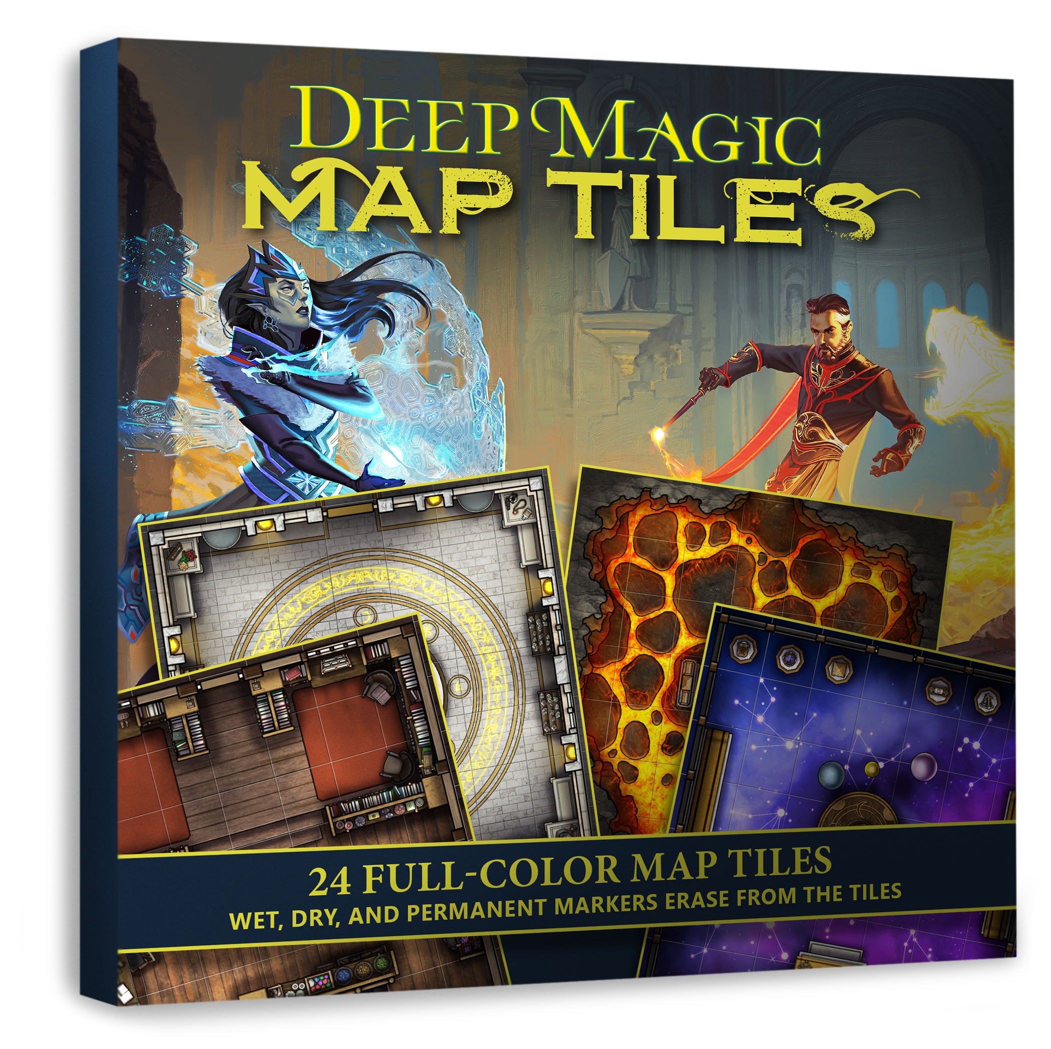 Map Tiles: Deep Magic Arcane Map Tiles