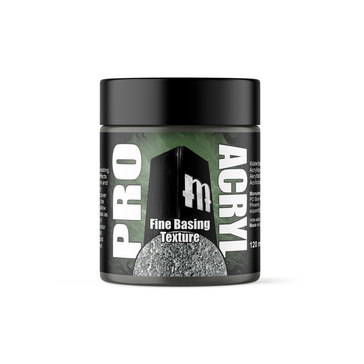Pro Acryl Basing Textures - Grey Earth - FINE 120ml