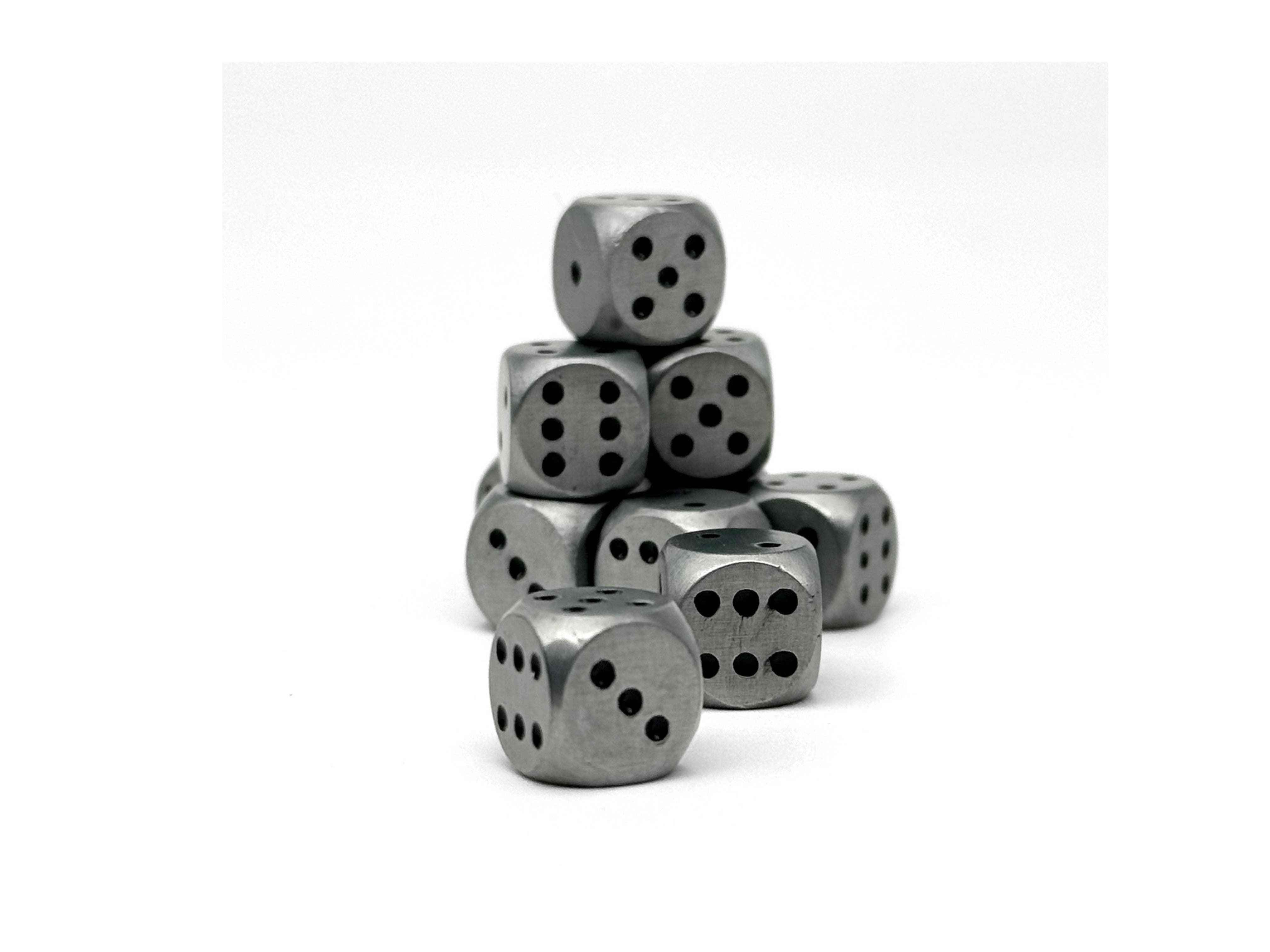 Warpips: Aged Mithiral - 10 - 12mm D6