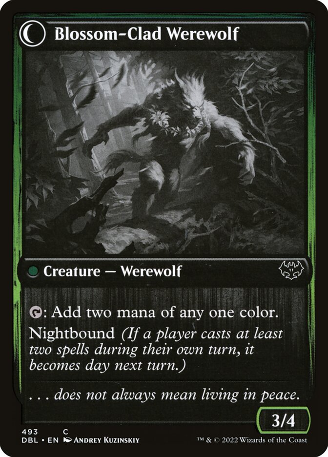 Weaver of Blossoms (Back)