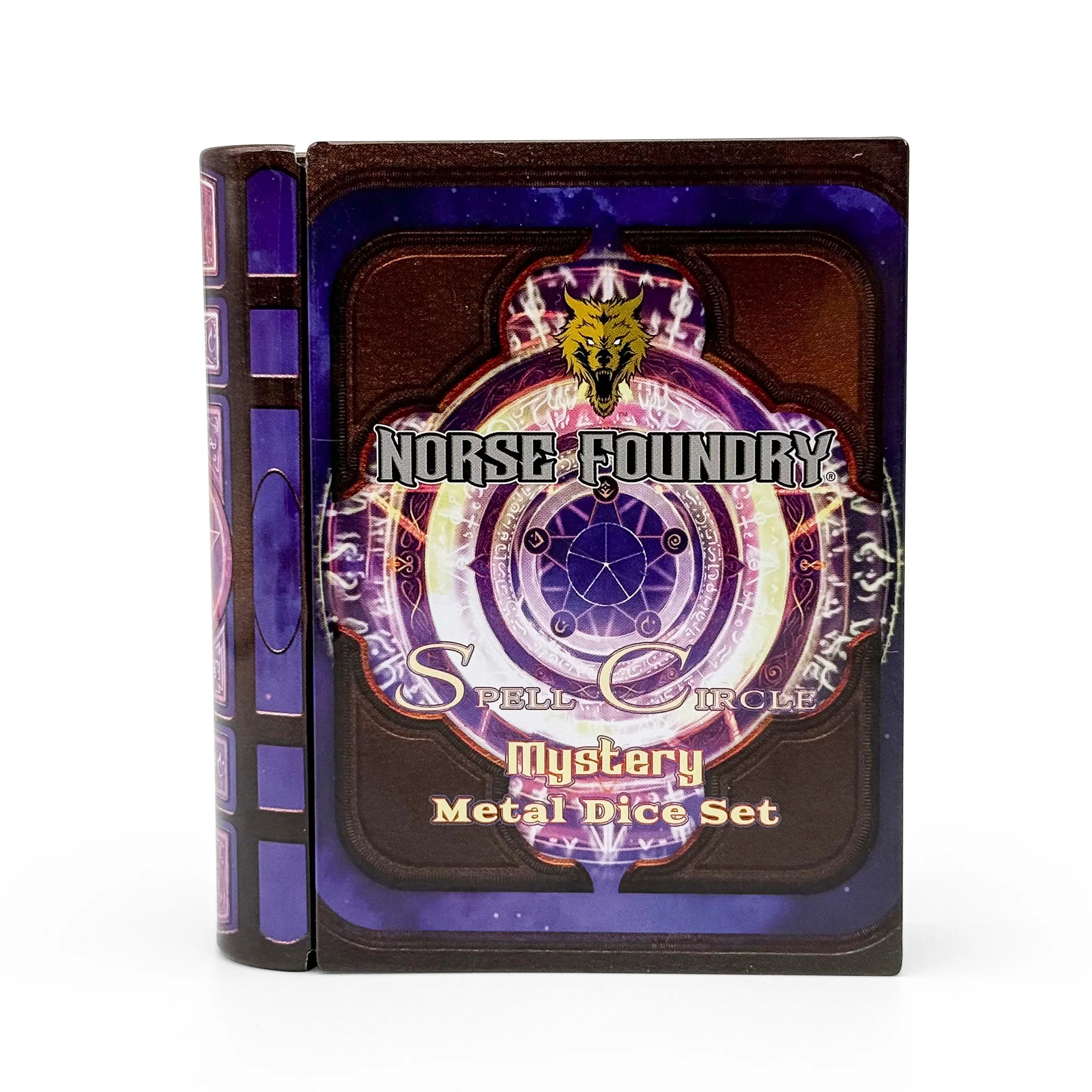 Spell Circle Mystery Metal Dice Set